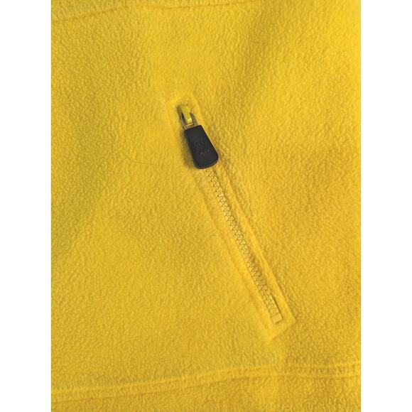 Crossroads Sport Fleece Vest Sz L Butter Yellow Bust 44 - Picture 4 of 5